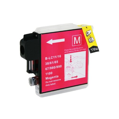 HI-VISION HI-YIELDS Compatible Ink Cartridge Replacement for Brother LC61 (Magenta)