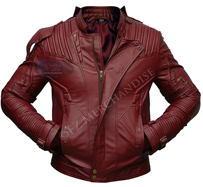Guardians of the Galaxy Vol. 2 Star Lord Chris Pratt Faux Leather Jacket