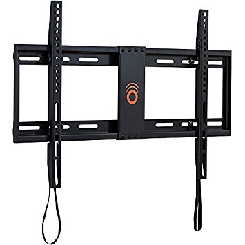 ECHOGEAR Low Profile Fixed TV Wall Mount Bracket for most 32-80 inch TVs - Holds TV 3.2 cm from the Wall - Great for LED, LCD, OLED and Plasma Flat Screen TVs - EGLL1-B2