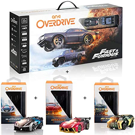 Anki Overdrive Fast & Furious 5 Car Bundle: Fast & Furious, Thermo, Guardian, Big Bang