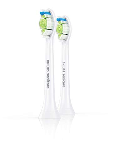 Philips Sonicare DiamondClean Replacement Brush Heads, White, 2 Pack, HX6062/92