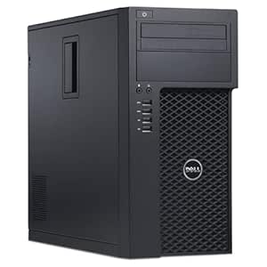 (Refurbished) Dell Precision High Performance Quad-Core Desktop Computer PC (Intel Xeon E3, 16 GB RAM, 256 GB SSD, Intel HD   NVIDIA Quadro Graphics, Windows 10 Pro, MS Office)