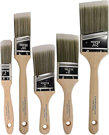2 Pack Pro Grade - Paint Brushes - 5 Ea - Paint Brush Set