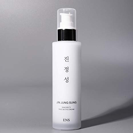 JIN JUNG SUNG Sincerity Face & Eye Cream, 3.38 fl.oz. (100ml) | Powerful Hydrating Solution | Synergy of 7 Different Hyaluronic Acids, Ceramide, Beta-Glucan, Centella Asiatica (Cica), Collagen
