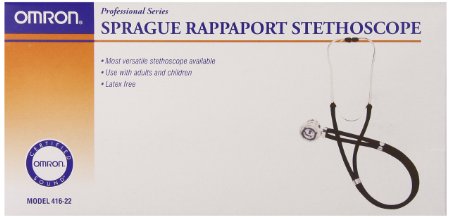 Omron Sprague Rappaport Stethoscope, Dark Blue
