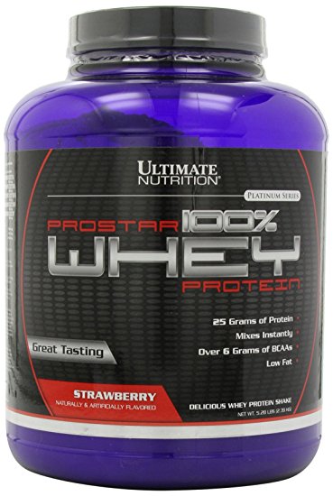 Ultimate Nutrition Pro Star Whey Strawberry 5.28 Lbs