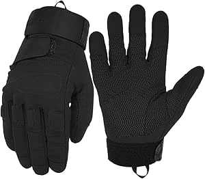 Seibertron® Homme Noir S.O.L.A.G. Armée Special Ops Plein assaut Gants Finger/Gants d'assaut légers Tactique Pleine Doigt Militaire Combat Gants