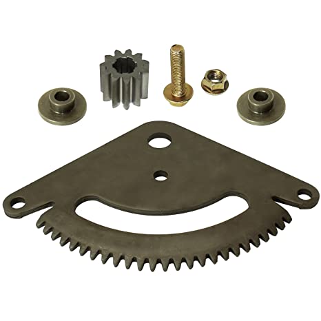 Caltric Selective Sector Plate And Pinion Gear for John Deere L110 L111 L118 L120 L130