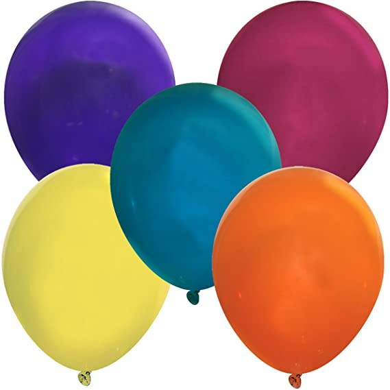 Creative Balloons 5" Latex Balloons - Pack of 144 Piece - Decorator Assorted Colors