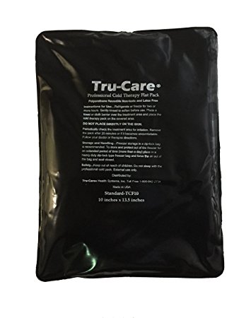 Tru-Care Reusable latex Free Ice Gel Pack (Standard 10x13.5 Inches)