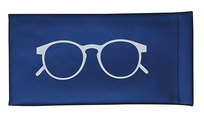 Sunglasses & Eyeglasses Pouch by Momentum Home | Glasses Case with Pinch to Open Mechanism