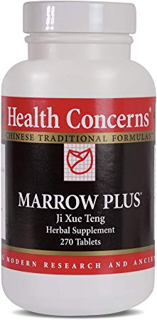 Health Concerns - Marrow Plus - Spatholobus Chinese Herbal Supplement - Blood Support - with Spatholobus Stem - 270 Tablets per Bottle
