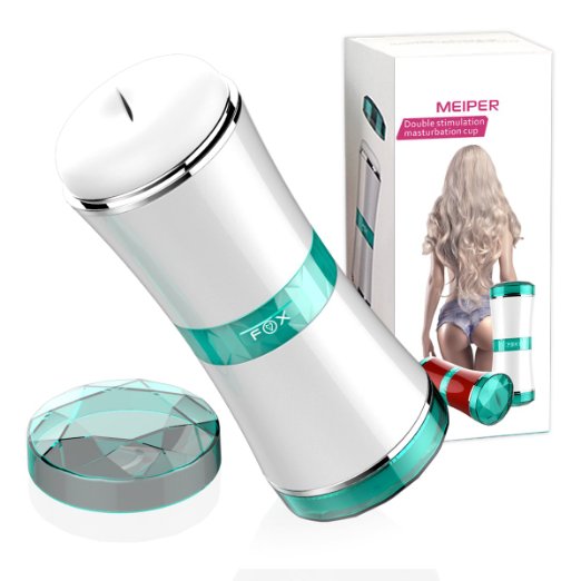 MEIPER Hands-Free Vagina Pocket Male Masturbators Cup Sex Toys for male Realistic Textured Male Masturbation Pussy Vaginal Oral Masturbator