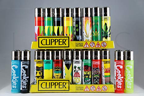 20 Brand New Full Size Refillable Original Clipper Lighters