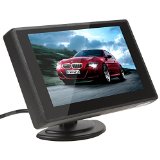 ePathChina 43 Inch Digital TFT LCD Color Display 2 Video Input Car Rear View Monitor Mini DVD VCR Car Monitor With Reversing Camera Support Car DVD VCD STB Satellite Receiver and Other Video Equipment