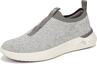 Vionic Women's Escapade Advance Non-Slip Sneakers- Supportive Washable Slip-on Shoes That includes a Built-in Arch Support Orthotic Footbed That Corrects Pronation and Helps Heel Pain, Sizes 5-12