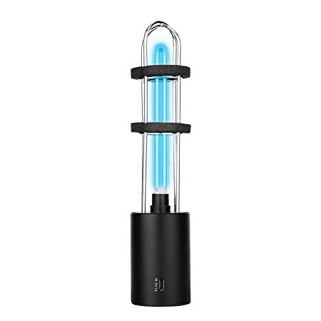 ALLRIZ UV sanitizing Wand,UV sterilizer Light, Disinfection lamp Double Sterilization by Ultraviolet Light and Ozone,Suitable for 5-9 Square Meters Space(car,Refrigerator,Shoe Cabinet,Toilet)