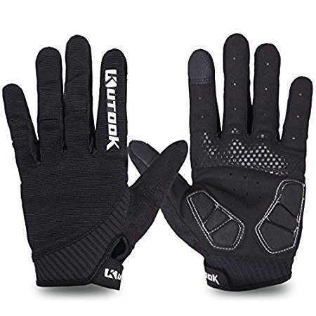 INBIKE 5mm Gel Padded Touch Screen Cycling Gloves MTB DH Road Glove for Men Women