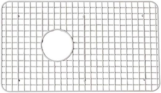 Rohl WSG6307WH 26-1/4-Inch by 15-1/4-Inch Wire Sink Grid for 6307 Kitchen Sinks in White Abcite Vinyl