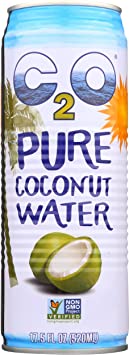 C2O Pure Coconut Water, Unsweetened, 17.5 oz