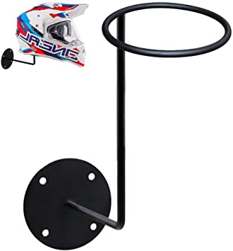 Motorcycle Accessories,LECAMEBOR Helmet Holder Helmet Hanger Rack Wall Mounted Hook for Coats, Hats, Caps–Great Gift Idea