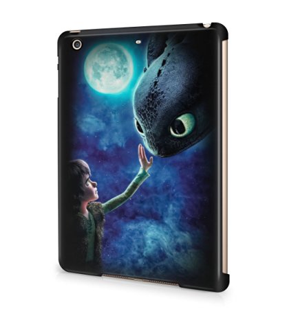 How To Train Your Dragon Hicupp And Toothless Night Fury Hard Plastic Tablet Snap-On Case Skin Cover For Apple iPad Mini 2 / Mini 3