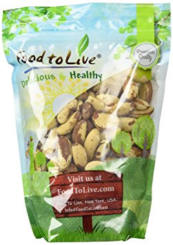Food to Live Brazil Nuts (Raw, No Shell) (2 Pounds)
