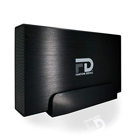 Fantom Drives 16TB External Hard Drive - 7200RPM - USB 3.0/3.1 Gen 1 - Black Aluminum Case - Mac, Windows, and Xbox (GF3B16000UP)