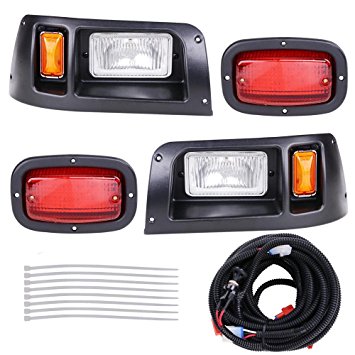 AW Golf Cart LED Light Kit ABS Plastic For Club Car DS Models from 1993 Outdoor Sport Light