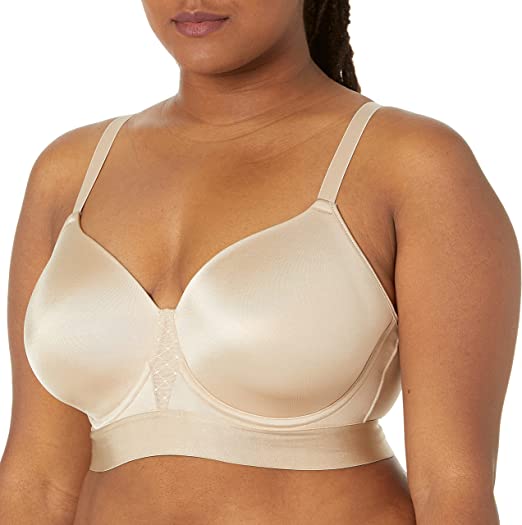 Bali One Smooth U Underwire Bra, Full-Coverage Bra, Smoothing T-Shirt Bra, Max Support Underwire with Bounce Control