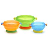 Munchkin Stay Put Suction Bowl 3 Count