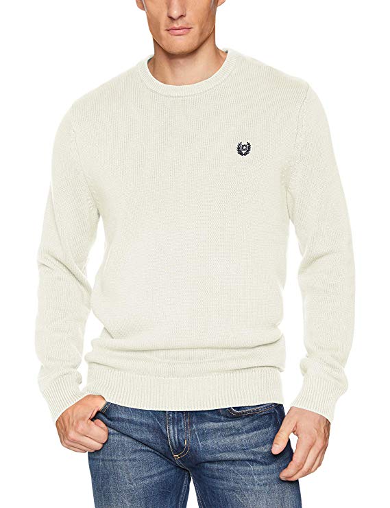 Chaps Men's Classic Fit Cotton Crewneck Sweater,