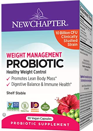 New Chapter Weight Management probiotic, 30 Count