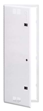 Leviton 47605-42S 42-Inch Vented Premium Hinged Structured Media Door, White