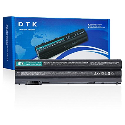 Dtk® New Laptop Battery for Dell E5420 E5430 E5530 E6420 E6430 E6520 E6530 Inspiron 4420 5420 5425 7420 7520 4720 5720 M421R M521R N4420 N4720 N5420 N5720 N7420 Vostro 3460 3560 Notebook Battery [ 6-cell 11.1v 4400mah ]