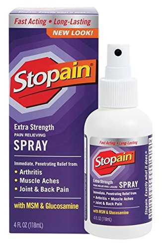 Stopain Pain Relief Spray Extra Strength 4oz (2 Pack)