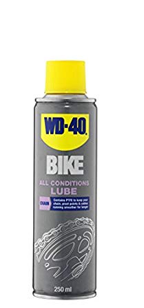 WD-40 Bike All Conditions Lube Lubricant - Grey, 250 ml