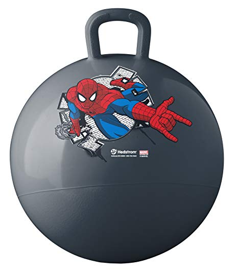 Hedstrom Marvel Ultimate Spiderman Hopper Ball, Hop ball for kids