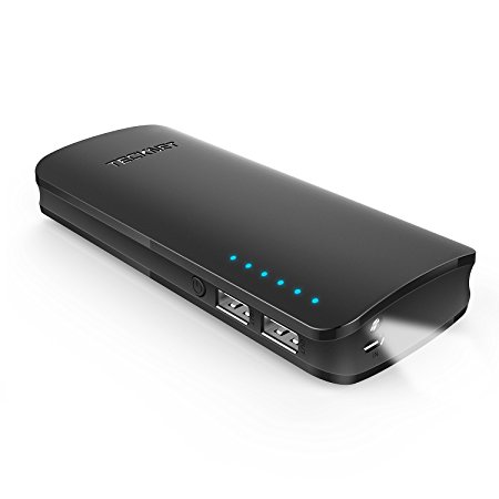 TeckNet PowerZen 2nd Gen 16750mAh 2-Port (3.4A Output) Portable Charger External Battery Power Bank with BLUETEK Smart Charging Technology (2A Input, Fast Power Reload)