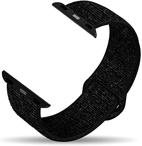 tovelo Sport Loop Band Compatible with Apple Watch 38mm 40mm 42mm 44mm, Stretchy Lightweight Breathable Nylon Elastics Velcro Replacement Band Compatible with iWatch Series 5/4/3/2/1