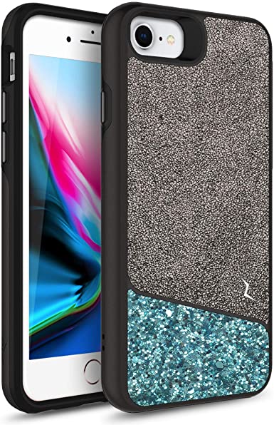 ZIZO Division Series for iPhone SE (2020) / iPhone 8 / iPhone 7 Case - Black & Mint