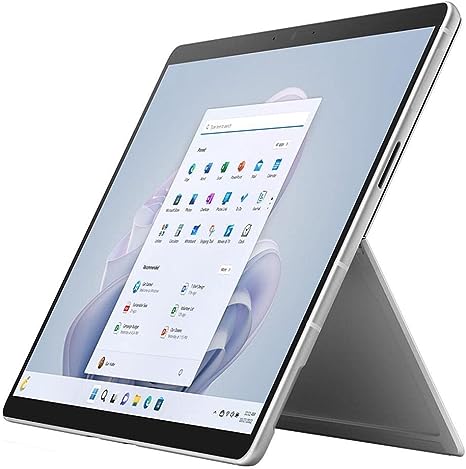 Microsoft Surface Pro 9 Tablet - 13" - SQ3-8 GB RAM - 256 GB SSD - Windows 11 Pro - 5G - Platinum - 2880 x 1920 - PixelSense Display - Cellular Phone Capability - LTE - 19 Hours Maximum Battery