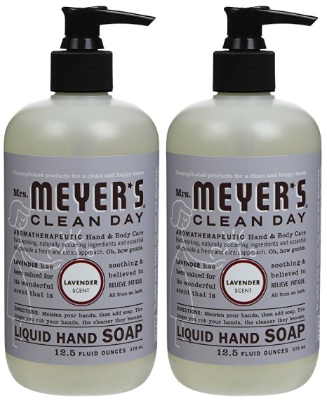 Liquid Hand Soap, Lavender, 12.5 oz, 2 pk