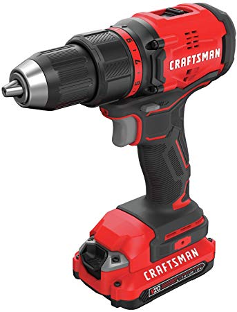 CRAFTSMAN V20 Cordless Drill/Driver Kit, Brushless (CMCD710C2)