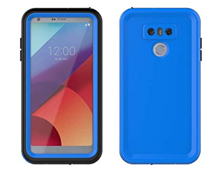 Redpepper-Waterproof Case Cover for LG G6 SnowProof ShockProof DirtProof Case Cover Étui étanche Coque Housse (Blue)
