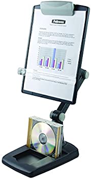 Fellowes Flex Arm Copyholder, Weighted Base - Copy Holder - Graphite