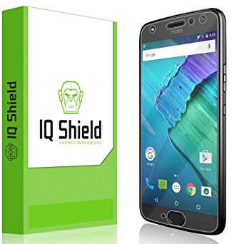 Moto X4 Screen Protector, IQ Shield LiQuidSkin Full Coverage Screen Protector for Moto X4 (4th Generation, 2017) HD Clear Anti-Bubble Film