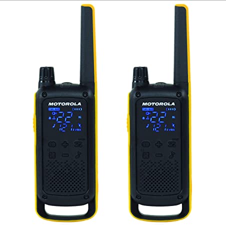 Motorola T470 Talkabout Weatherproof GMRS Radio, 56KM, 2 Pack