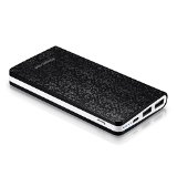 Poweradd Pilot G1 8000mAh Portable Charger External Battery Power Bank with Selfie Function for iPhone 6 5S 5C 5 4S Samsung Galaxy S6 S5 S4 S3 Note 4 3 HTC One M9 Nexus Nokia Motorola LG More other Phones and Tablets - Black