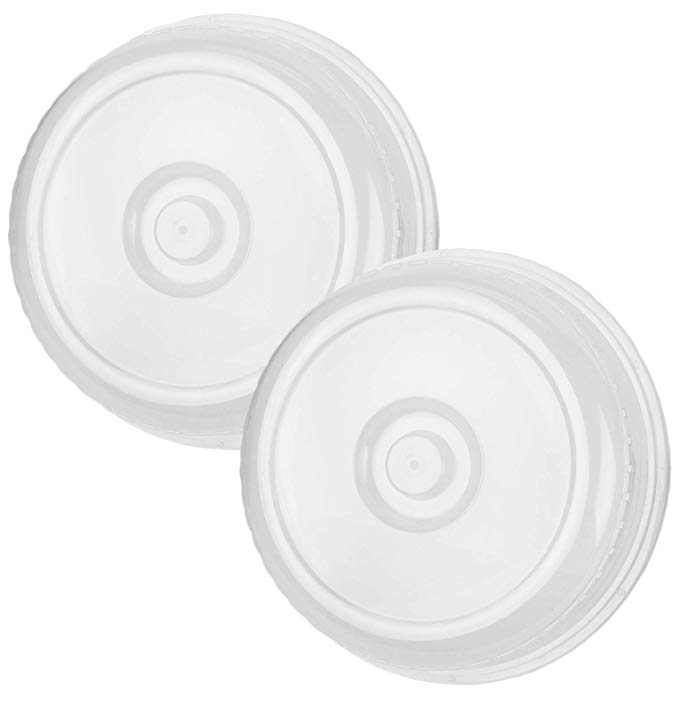 bogo Brands Splatter Guard Microwave Cover 2 Pack - Dome Plate Dish Covers for Food - Keeps Your Microwave Clean and is BPA Free